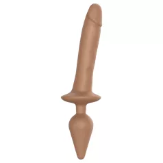   Strap-on-me Switch Realistic L - 2u1 silikonski dildo (prirodne boje)
