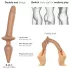 Strap-on-me Switch Realistic L - 2u1 silikonski dildo (prirodne boje)