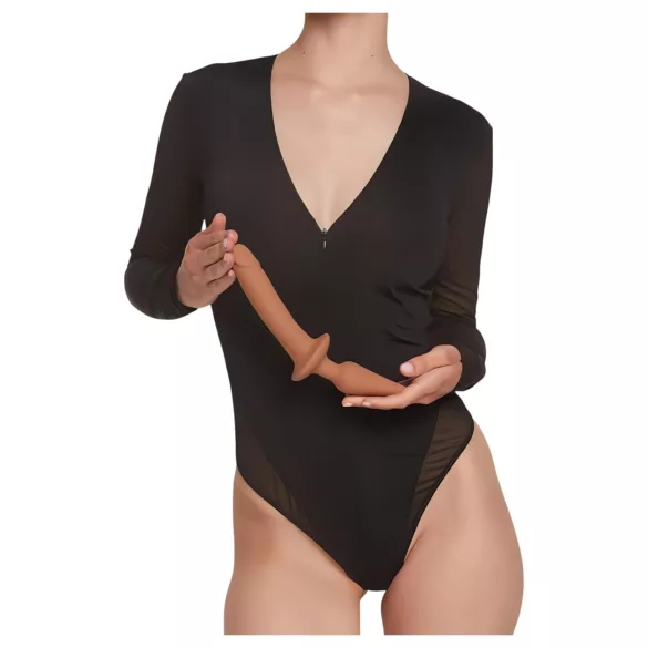 Strap-on-me Switch Realistic L - 2u1 silikonski dildo (prirodne boje)