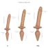 Strap-on-me Switch Realistic L - 2u1 silikonski dildo (prirodne boje)