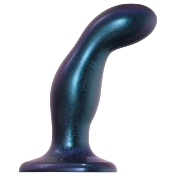 Strap-on-me Snaky M - zakrivljeni analni dildo (plavi)