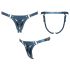 Strap-on-me - donje rublje za dildo s remenom - XS-XXL (plava)