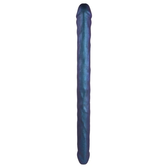 Strap-on-me - dvostruki dildo (metal plava)