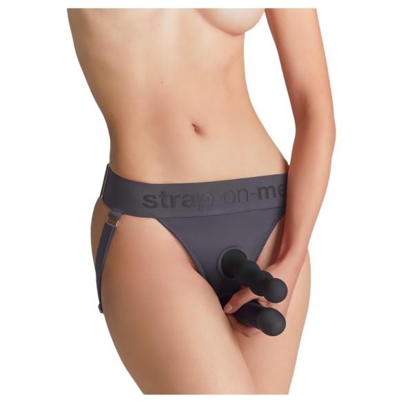 Strap-on-me - donje rublje za remen dilda - XS-XXL (siva)