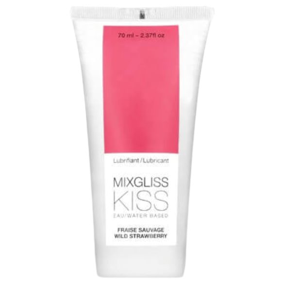 Mixgliss Kiss Wild - lubrikant s okusom jagode (70ml)