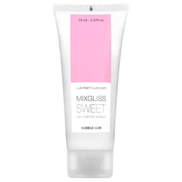 Mixgliss Sweet Bubble Gum - lubrikant na bazi vode (70 ml)