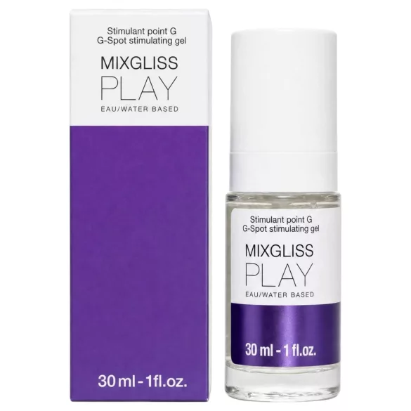 Mixgliss Play - stimulirajući gel za G-točku za žene, bez mirisa (30 ml)
