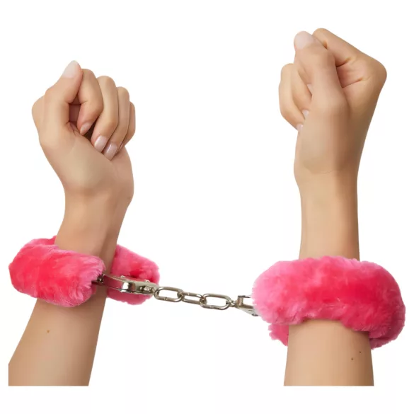 Love to Love Priveži me - plišane lisice (roza)