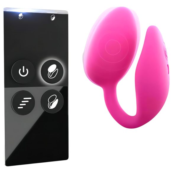 Love to Love Wonderlove - 2u1 klitoralni vibrator (roza)