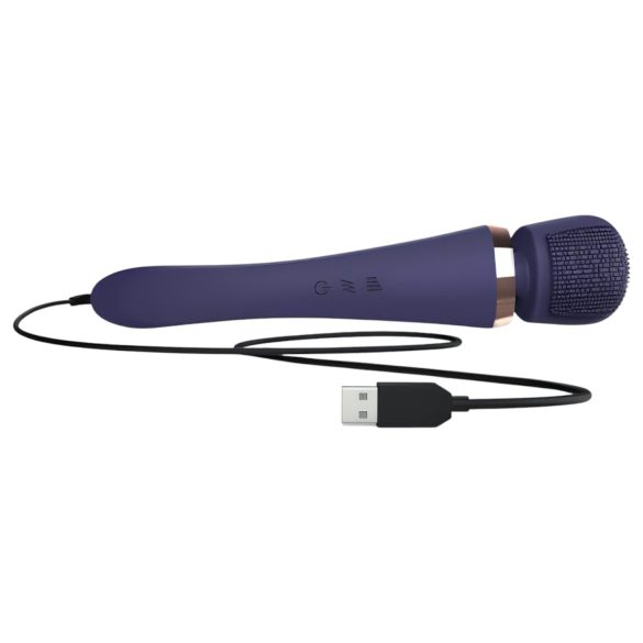 Love to Love Brush Crush - masažni wand vibrator (plavi)