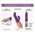 Love to Love Sassy Bunny - punjivi potisni vibrator (ljubičasti)