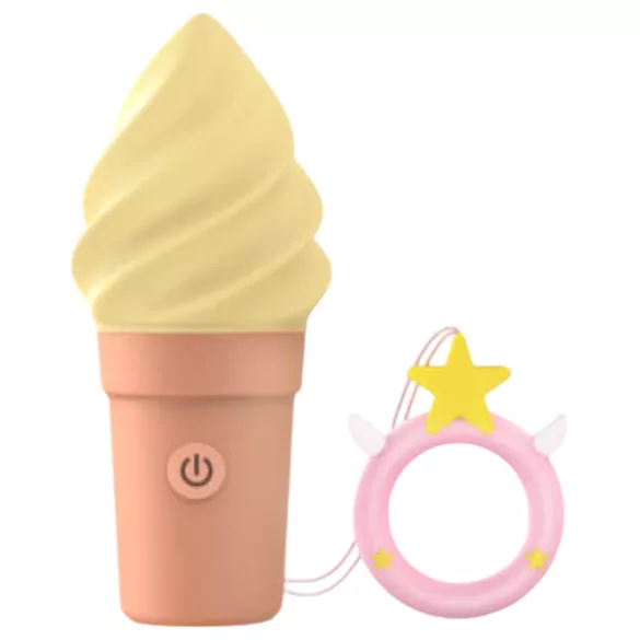 Love to Love Cand Ice - USB klitoralni vibrator (vanilija)