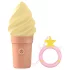 Love to Love Cand Ice - USB klitoralni vibrator (vanilija)