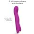 Love to Love Swap: punjivi pulsni G-točka vibrator (ljubičasti)
