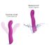 Love to Love Swap: punjivi pulsni G-točka vibrator (ljubičasti)