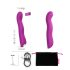 Love to Love Swap: punjivi pulsni G-točka vibrator (ljubičasti)