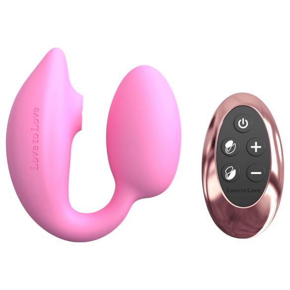 Wonderlover - G-točka i klitoris vibrator (ružičasti)