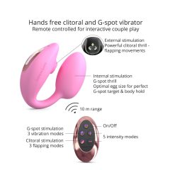   Love to Love Wonderlover - vibrator za G-točku koji stimulira klitoris (ružičasti)