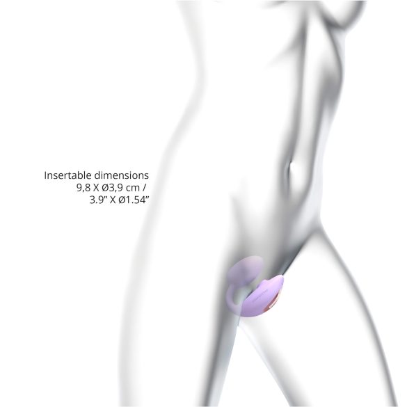 Love to Love Wonderlover - vibrator za klitoris i G-točku (ljubičasti)