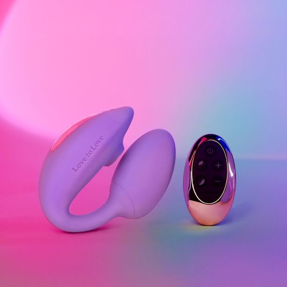Love to Love Wonderlover - vibrator za G-točku koji stimulira klitoris (ljubičasto)