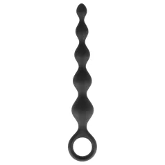 Dorcel Deep Feel - analni dildo s perlicama (crni)