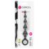 Dorcel Deep Feel - biserni analni dildo (crni)