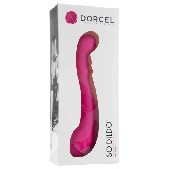 Dorcel - dildo - savitljiv silikon - ružičasta