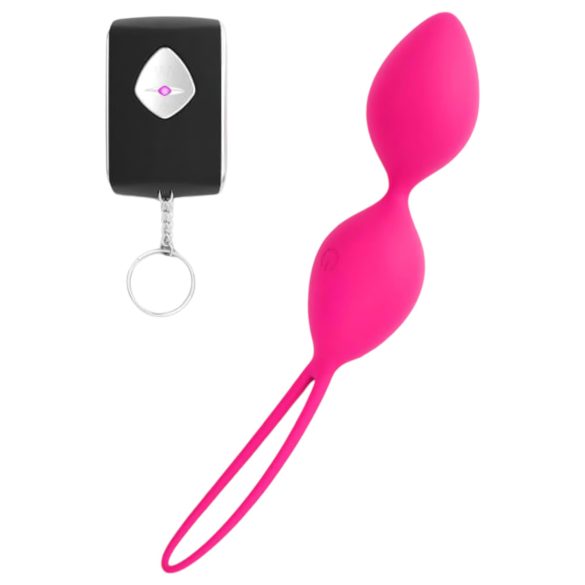 Dorcel Božanske Kuglice - vibrirajuće gejša kuglice (ružičaste)