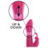 Dorcel Furious Rabbit - vibrator s klitoralnim nastavkom (ružičasti)