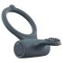 Dorcel Power Clit Plus - Punjivi vibrirajući prsten za penis (crni)