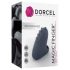 Dorcel Magic Finger - punjivi prstni vibrator (sivi)