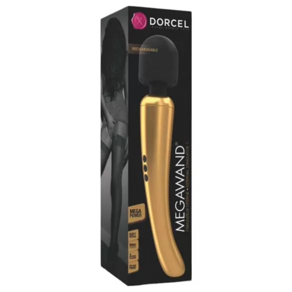 Dorcel Megawand - akumulatorski masažni vibrator (zlatni)