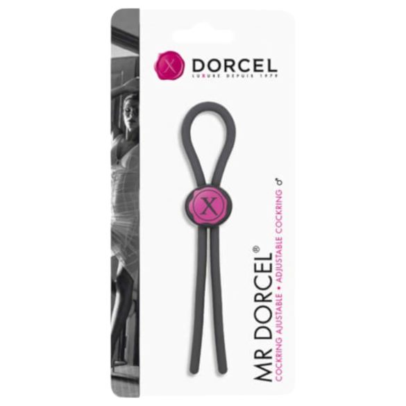 Dorcel Mr. Dorcel - prilagodljiv prsten za penis (siva)