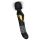 Dorcel Dual Orgasms Gold - 2u1 masažni vibrator (crni)