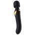 Dorcel Dual Orgasms Gold - 2u1 masažni vibrator (crni)