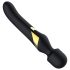 Dorcel Dual Orgasms Gold - 2u1 masažni vibrator (crni)