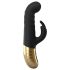 Dorcel G-stormer - crni akumulatorski vibrator s potiskom za klitoris