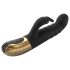 Dorcel G-stormer - crni akumulatorski vibrator s potiskom za klitoris