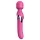 Dorcel Dual Orgasms - akumulatorski, 2u1 masažni vibrator (rozi)