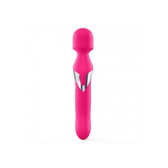 Dorcel Dual Orgasms - punjivi vibrator za masažu 2u1 (ružičasti)