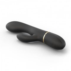 Dorcel Glam Rabbit - vibrator za klitoris na baterije (crni)