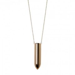   Dorcel - punjiva, vodootporna vibrator ogrlica (ružičasto zlato)