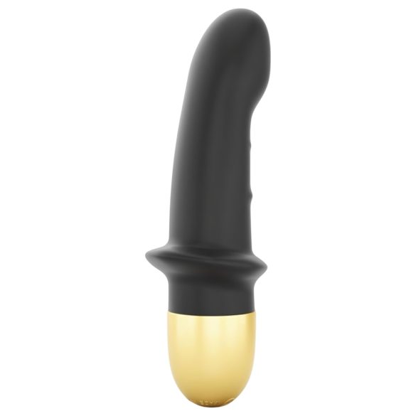 Dorcel Mini Lover 2.0 - punjivi G-točka vibrator (crno-zlatni)