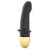 Dorcel Mini Lover 2.0 - punjivi G-točka vibrator (crno-zlatni)