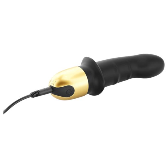 Dorcel Mini Lover 2.0 - vibrator na baterije, G-točka (crno-zlatni)