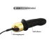 Dorcel Mini Lover 2.0 - punjivi G-točka vibrator (crno-zlatni)