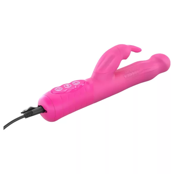 Dorcel Baby Rabbit 2.0 - akumulatorski vibrator s nastavkom (ružičasti)