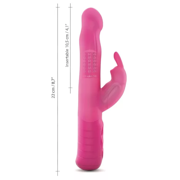 Dorcel Baby Rabbit 2.0 - akumulatorski vibrator s nastavkom (ružičasti)