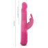Dorcel Baby Rabbit 2.0 - akumulatorski vibrator s klitoralnim nastavkom (rozi)