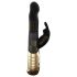 Dorcel Baby Rabbit 2.0 - vibrator s dodatkom za klitoris (crno-zlatni)